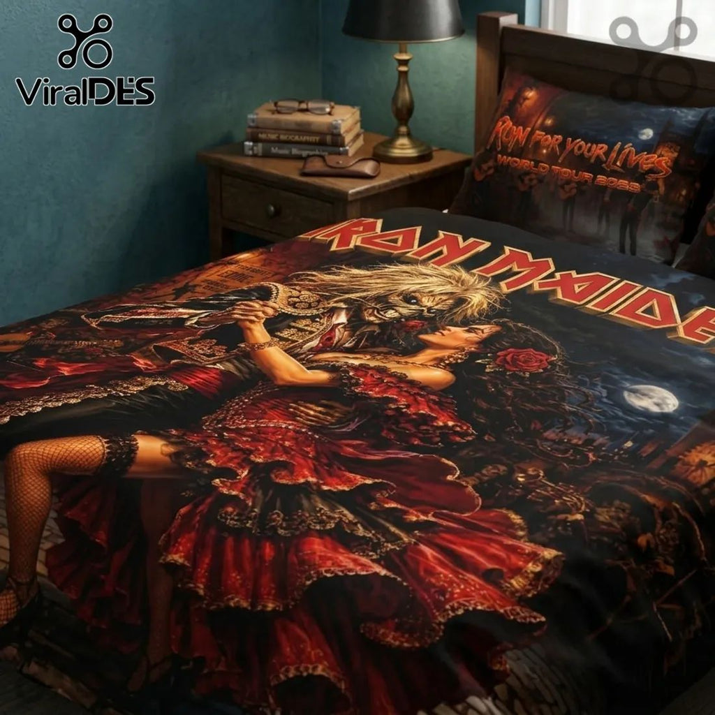 Iron Maiden 2026 World Tour Eddie Duvet Cover Set