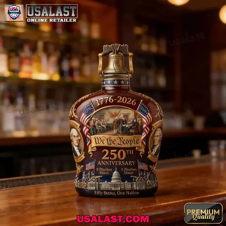 US 250th Anniversary Bottle of Don’t Go Under Whiskey