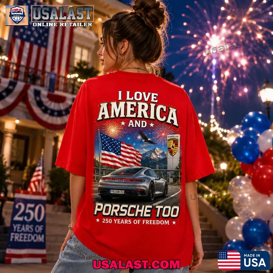 Porsche America 250th Anniversary Casual T-Shirt