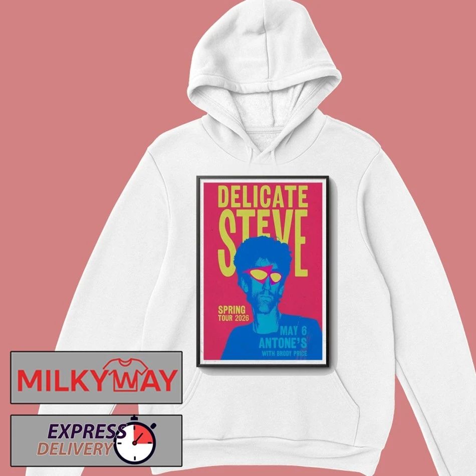 Poster Delicate Steve Texas, USA May 6 2026 Tour shirt