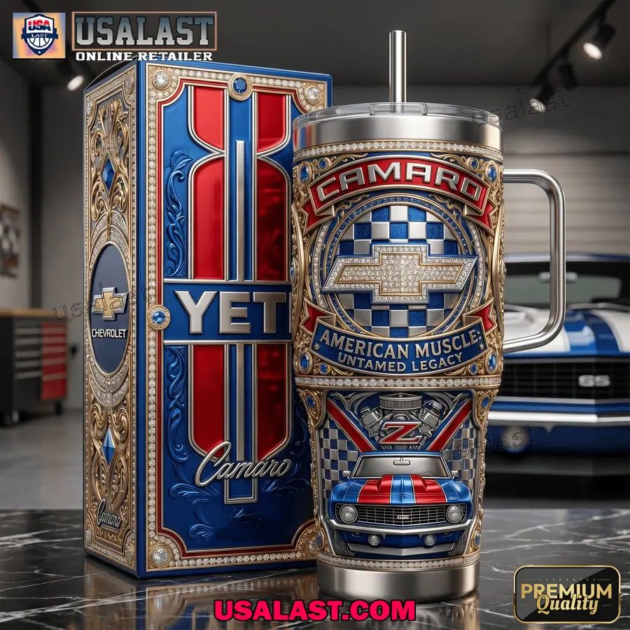 Chevrolet Camaro American Muscle Tumbler Cup