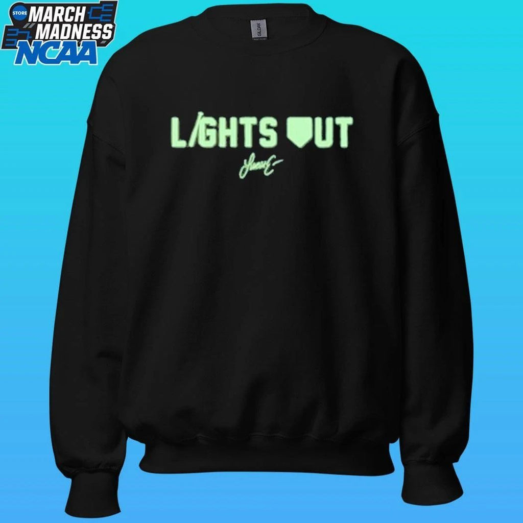 Lights Out Lucas Erceg Glow In The Dark Shirt