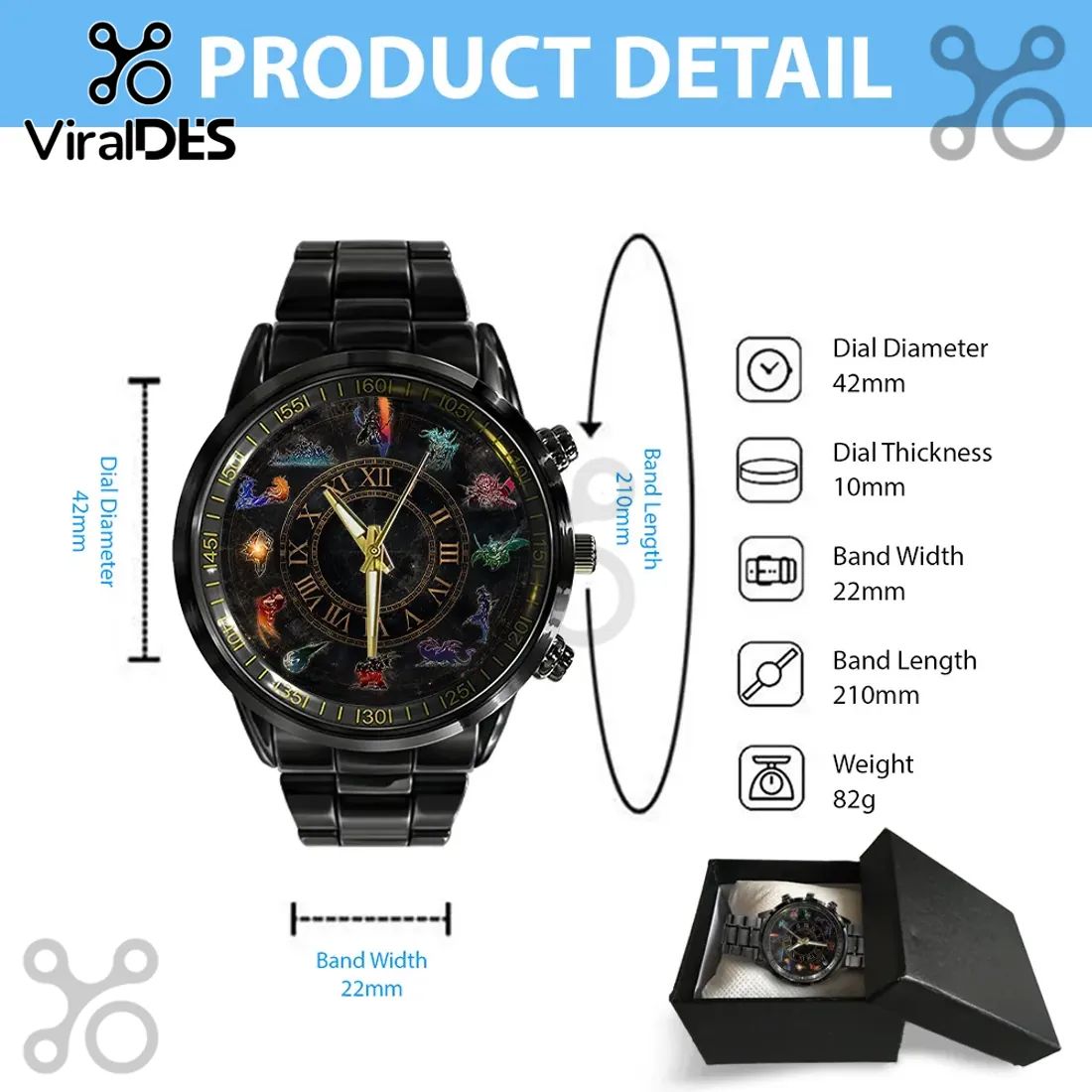 Final Fantasy Summons Collectible Quartz Watch
