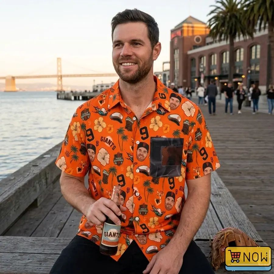 Brandon Belt San Francisco Giants Hawaiian Shirt