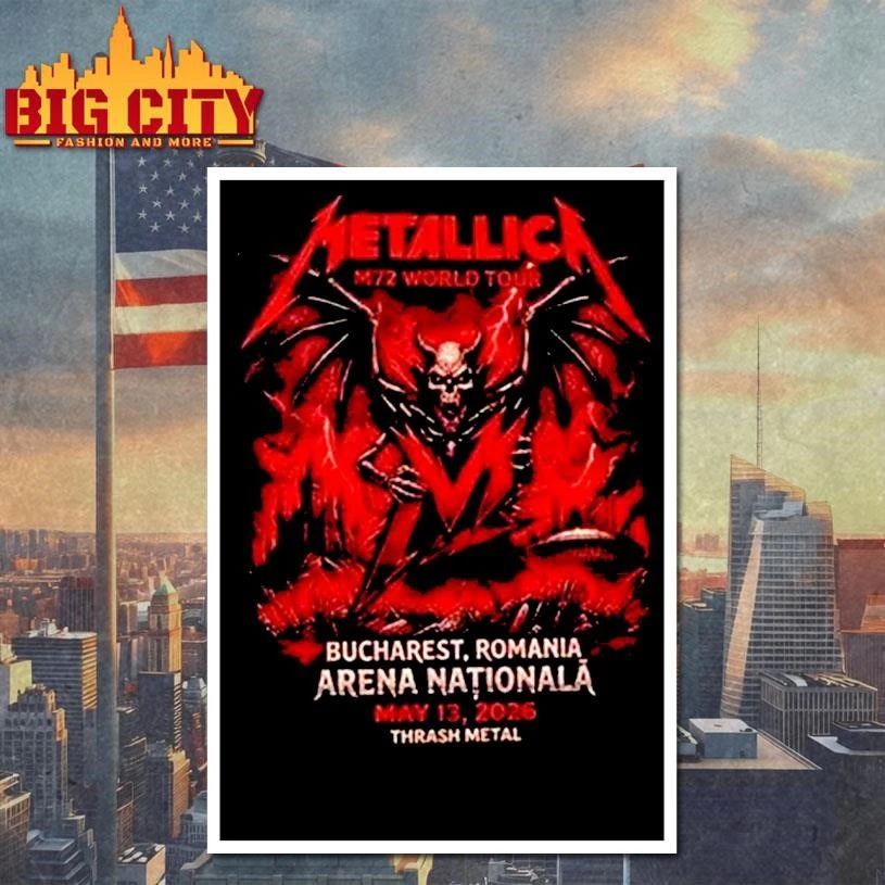 World Tour Bucharest Romania On May 13 2026 At Arena Nationala Bucuresti Romania M72 shirt