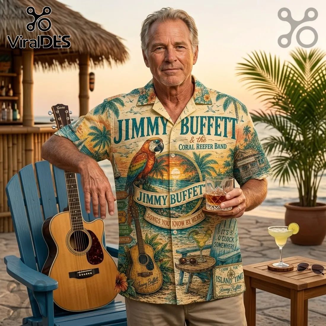 Jimmy Buffett Songs You Know By Heart Tropical Paradise Shirt