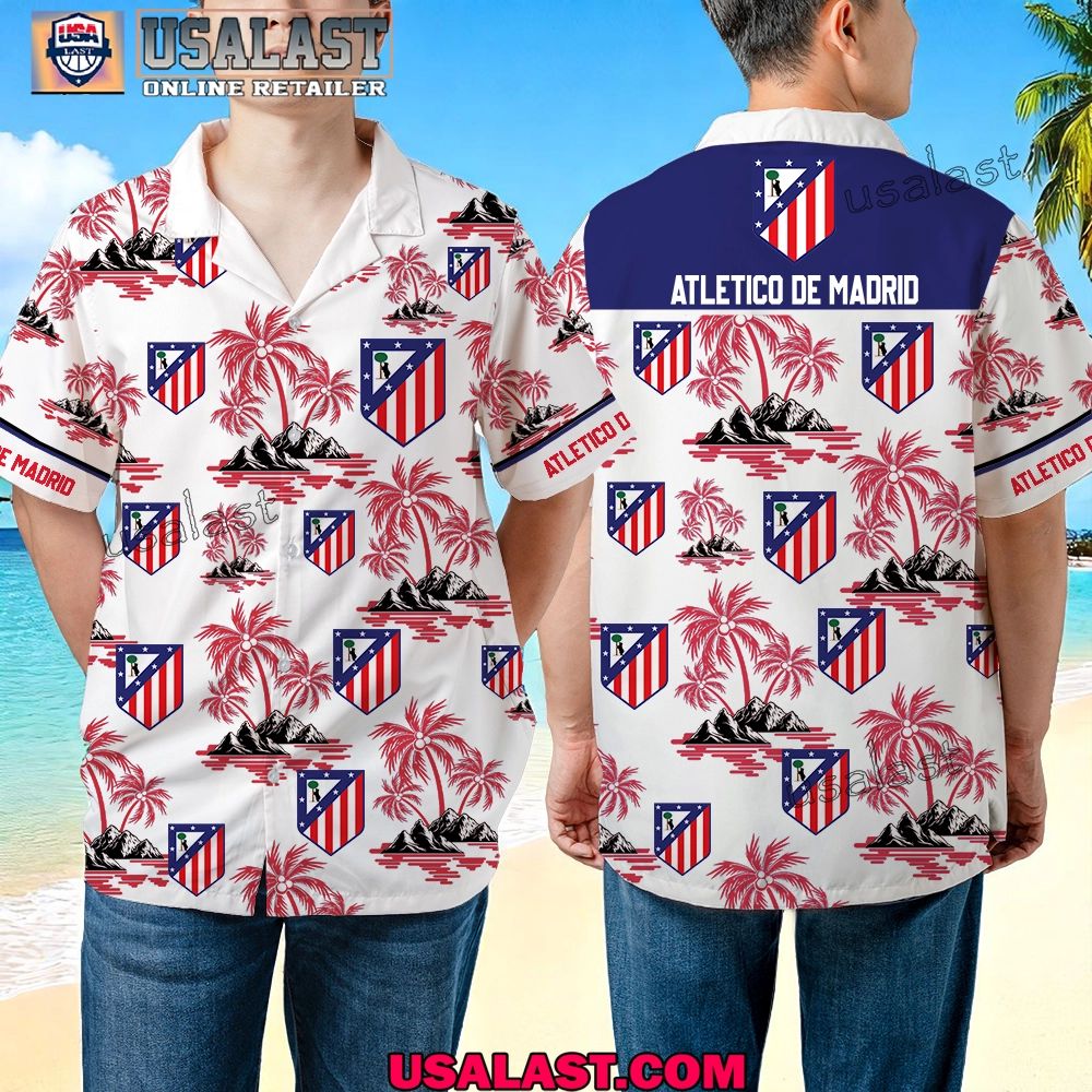 Atletico Madrid Summer Hawaiian Shirt Outfit 2025