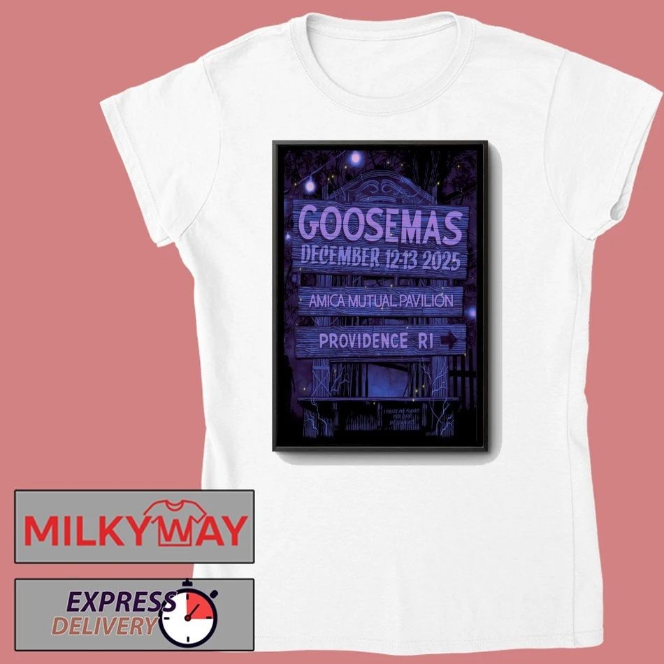 Goosemas In Providence RI On Dec 12-13 2025 Poster shirt