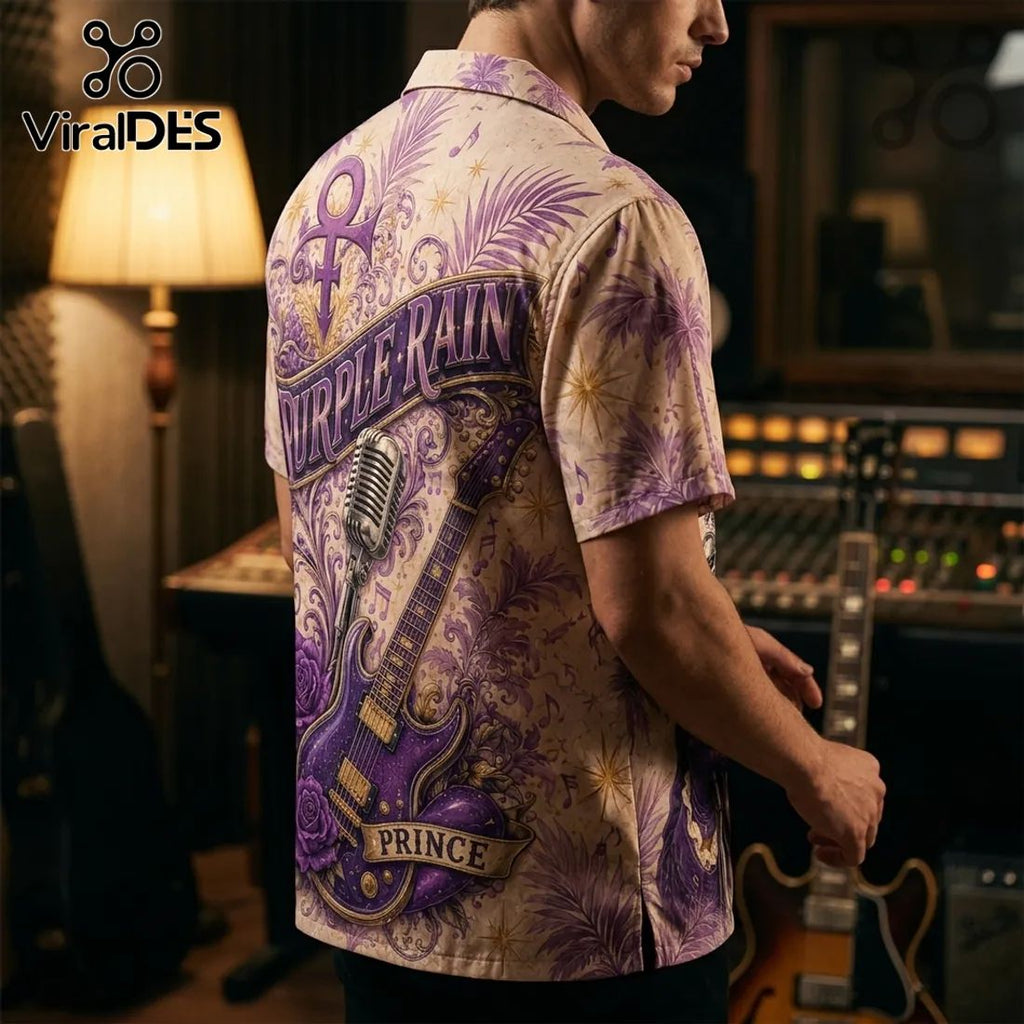 Prince Purple Rain 2026 Hawaiian Shirt Limited Edition