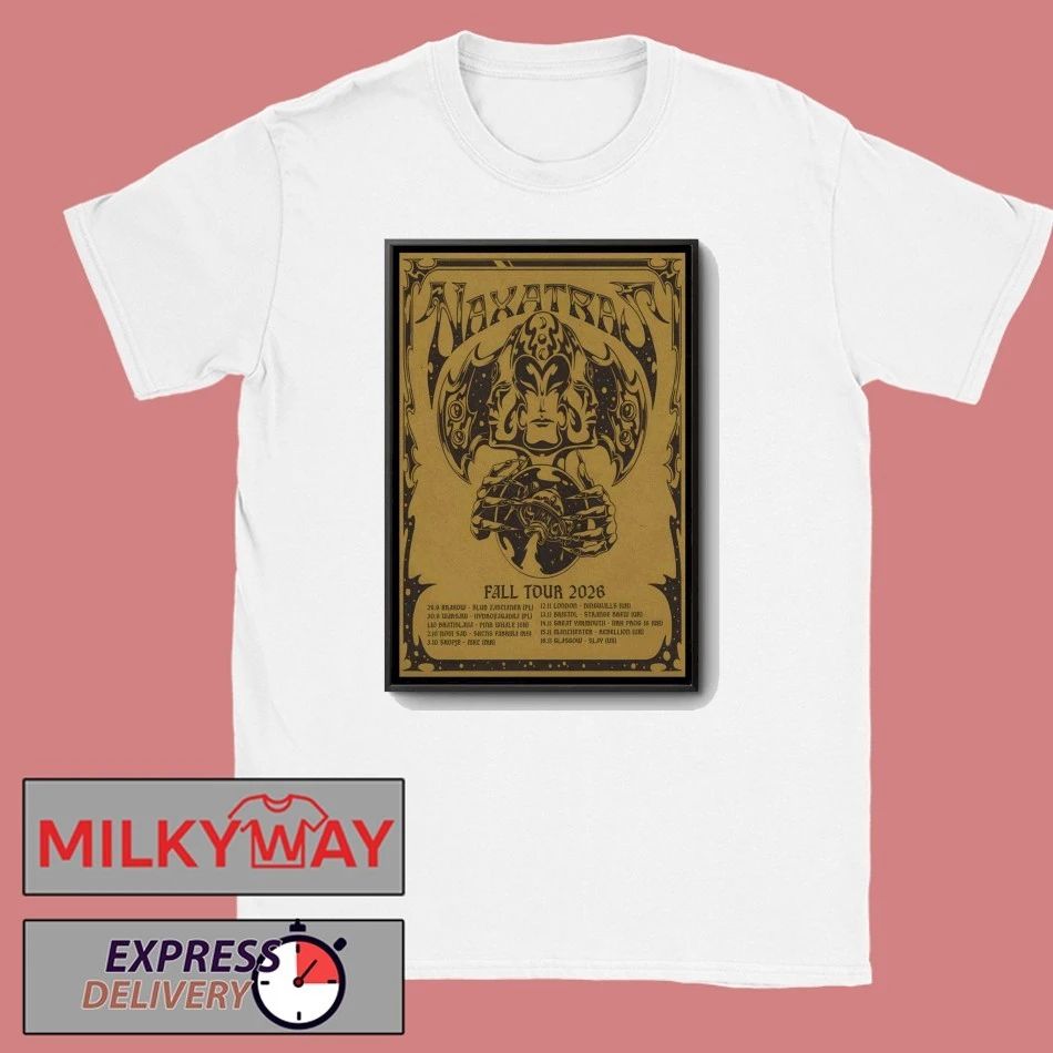 Naxatras Fall Tour 2026 Poster shirt
