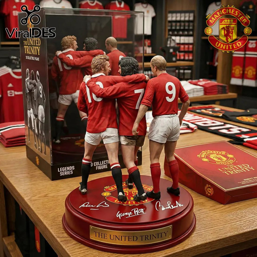Manchester United The United Trinity Legends Series Collectible Figure