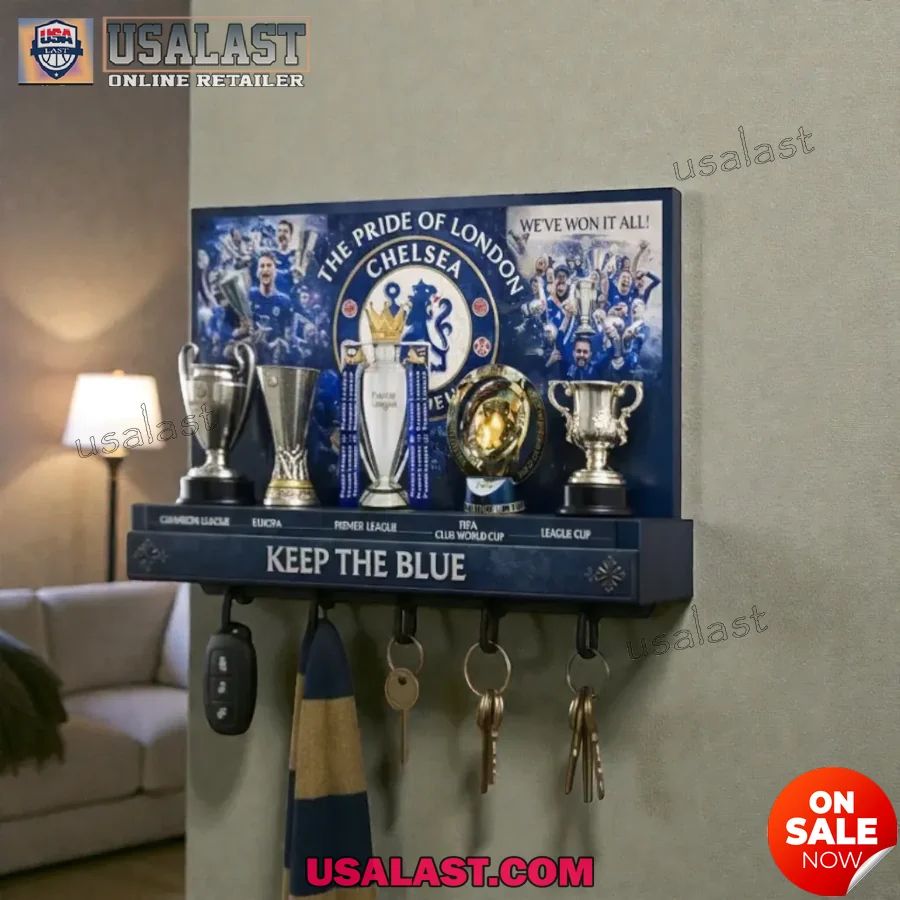 Chelsea FC Pride Collection Wall Key Holder