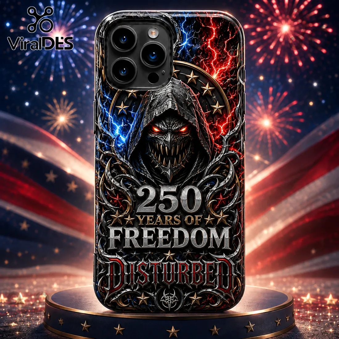 Disturbed x 250 Years Of Freedom Limited Edition Phone Case