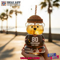 Cleveland Browns 80th Anniversary Bear Glass Cup