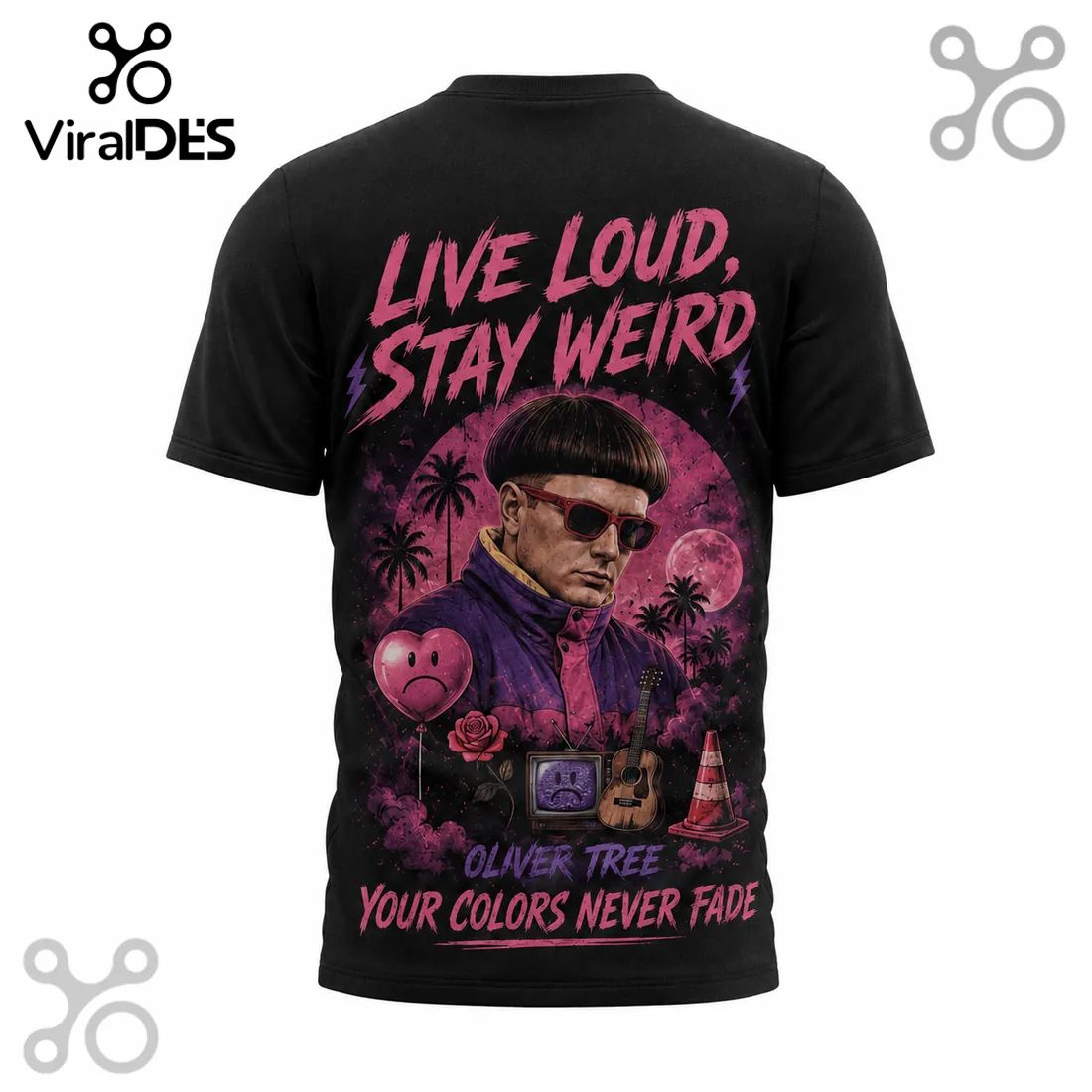 Oliver Tree In Loving Memory 1993-2026 T-Shirt