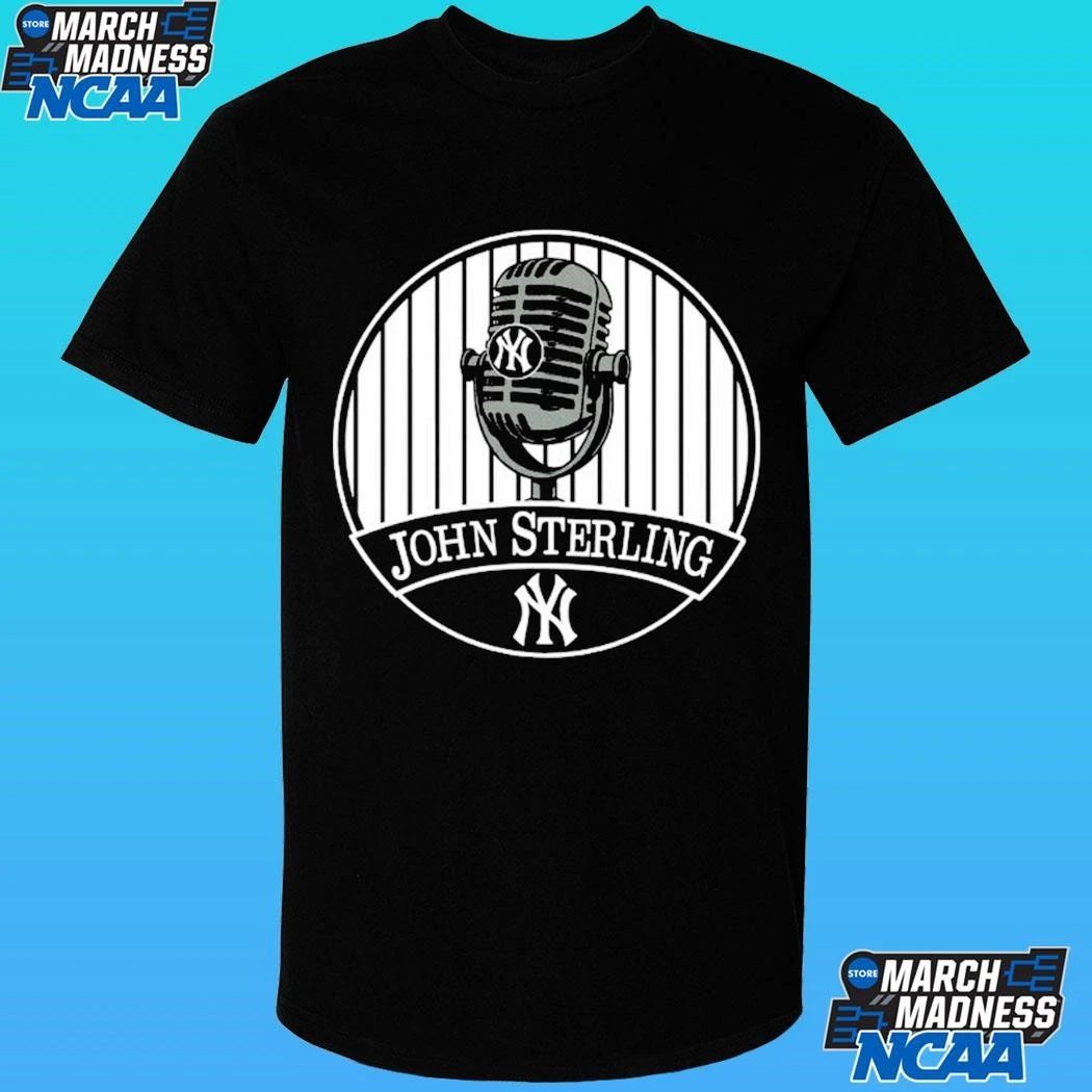 John Sterling Voice of the Yankees Memorial Tribute Shirt