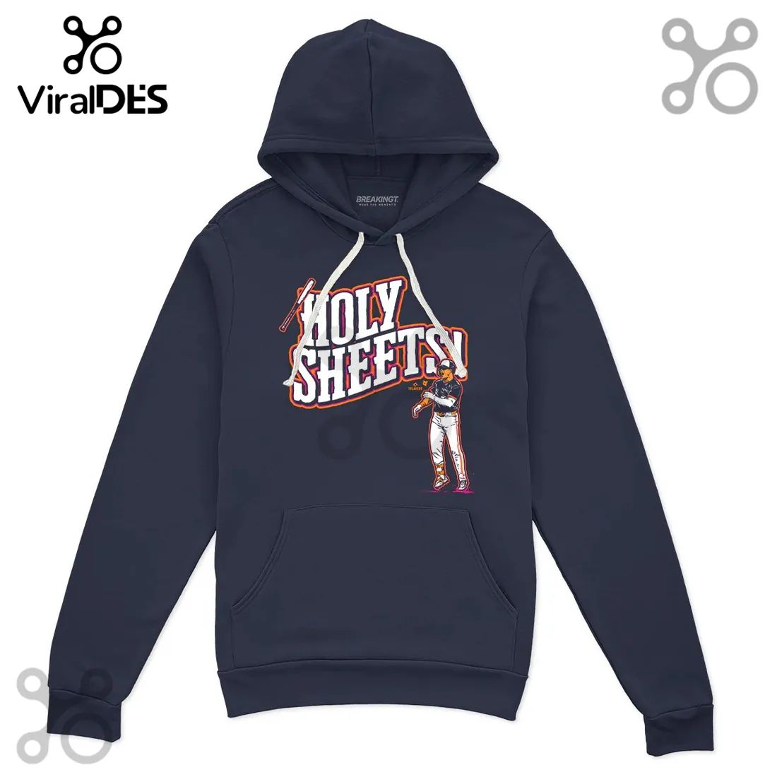Holy Sheets Baseball Graphic Pullover Hoodie