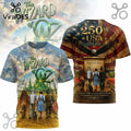 The Wizard of Oz x USA 250th Anniversary Patriotic Gift for Men 3D T-Shirt