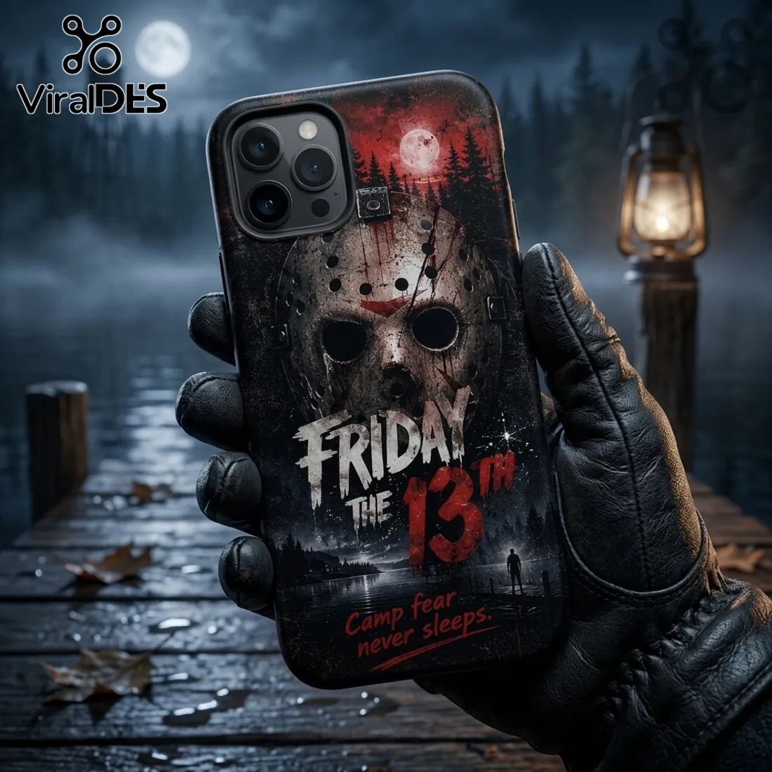 Friday The 13th Jason Hockey Mask Phone Case
