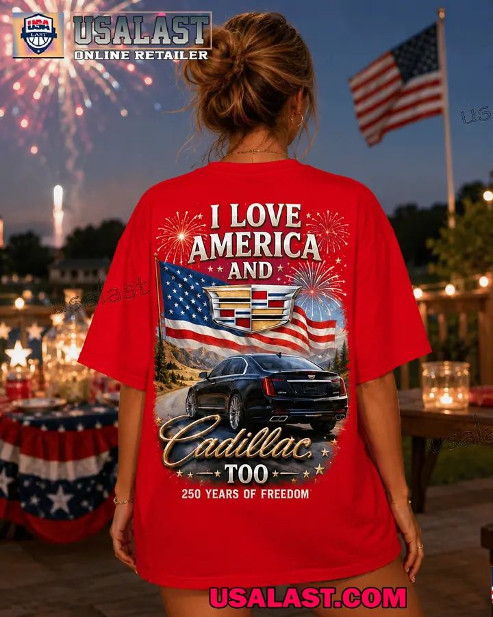 Cadillac America 250th Anniversary Casual T-Shirt