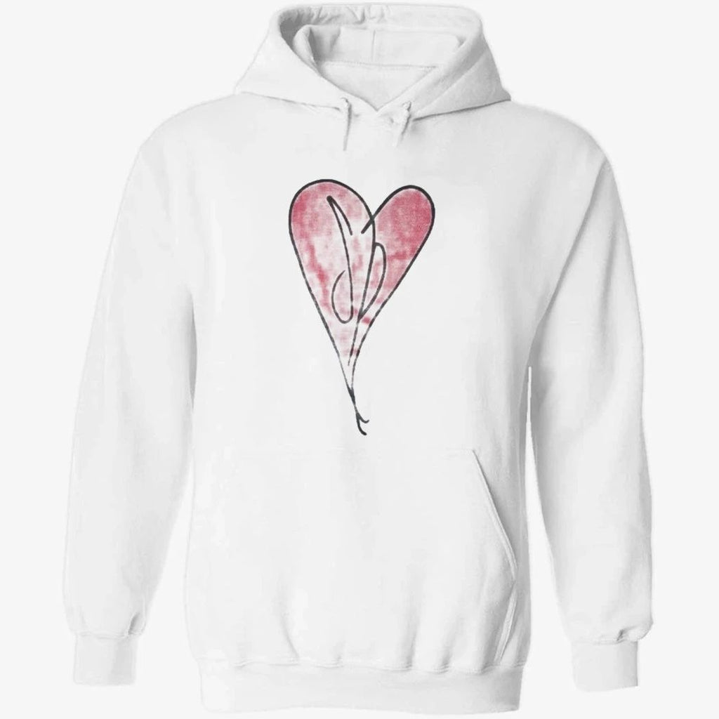 Jaden Mcdaniels Wearing Heart Shirt