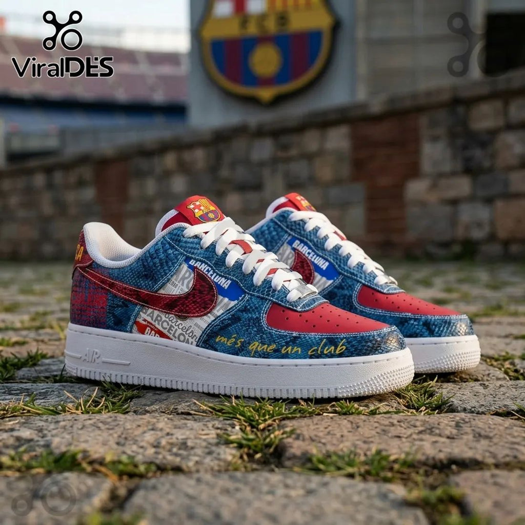 FC Barcelona AF1 Custom Sneakers