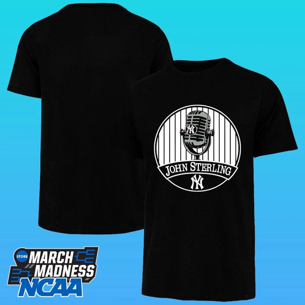John Sterling Voice of the Yankees Memorial Tribute Shirt