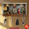 Personalized Firefighters Wall Key Holder