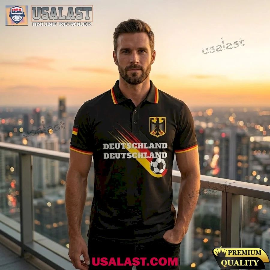 Germany 2026 Deutschland Football Polo Shirt