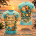 Just A Girl Who Loves Margaritas Jimmy Buffett Fins Up Shirt
