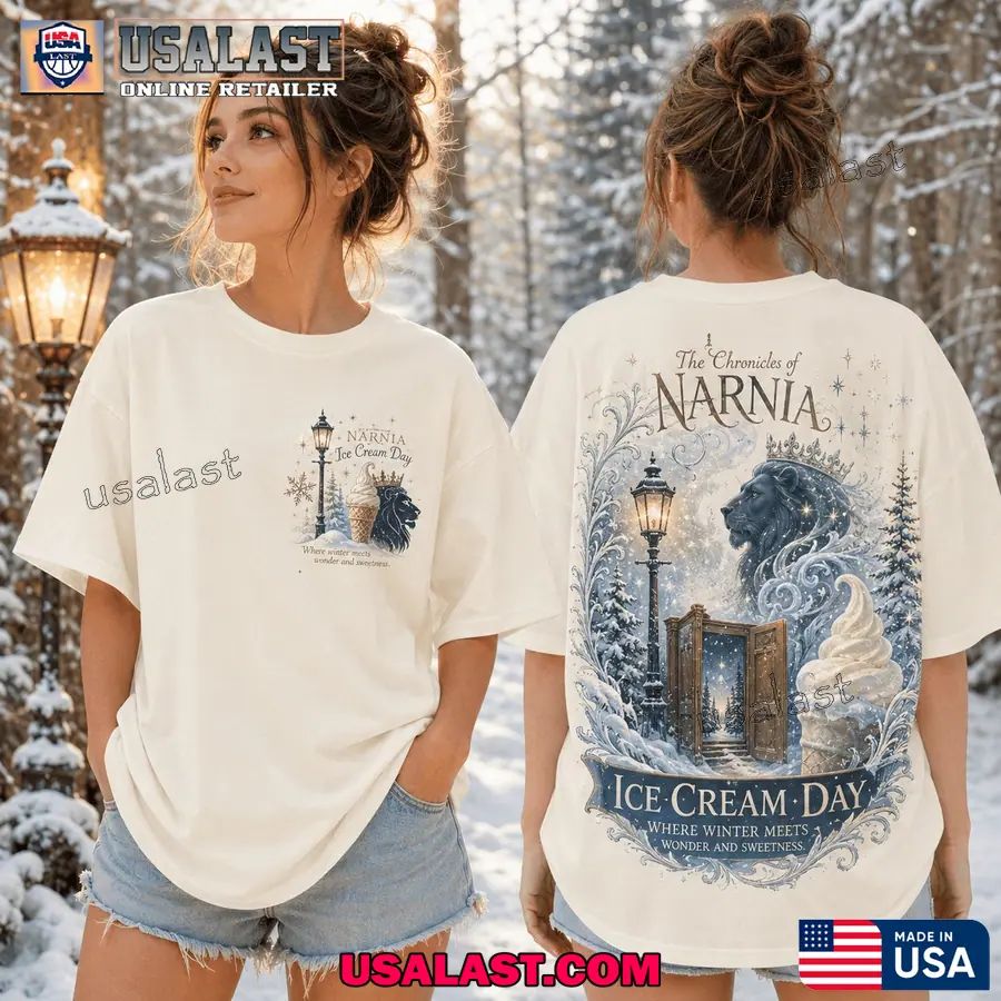 The Chronicles of Narnia Ice Cream Day Premium 3D Shirt