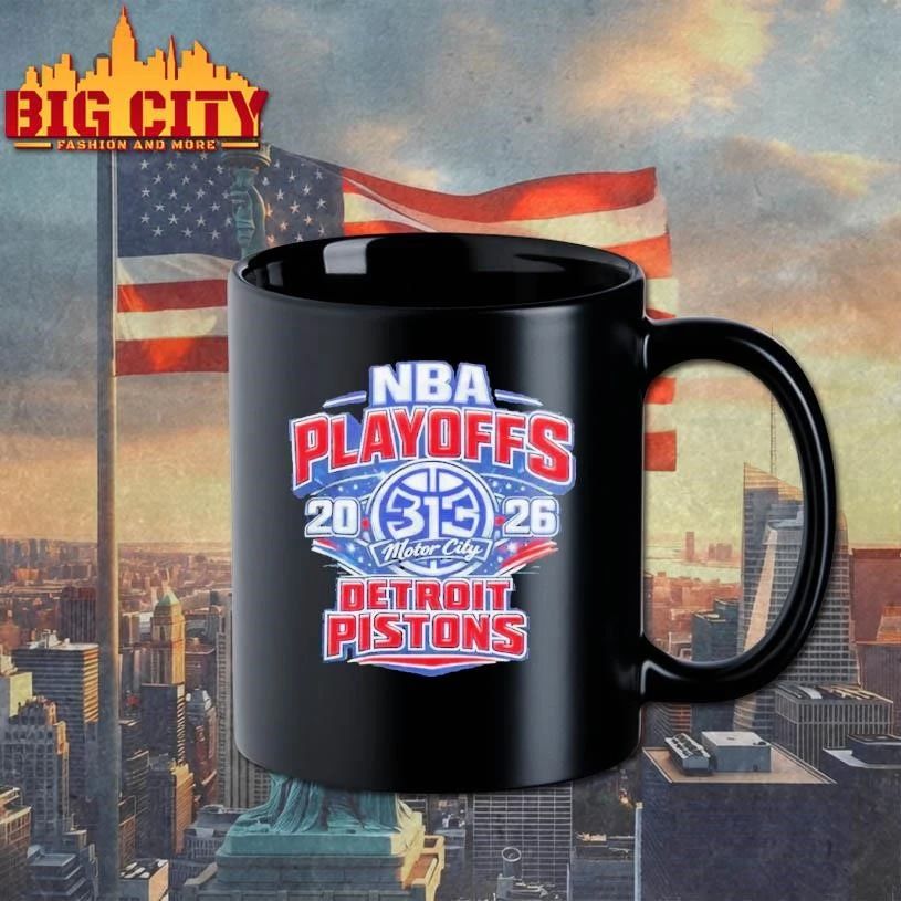 2026 NBA Playoffs Detroit Pistons Basketball Shirt