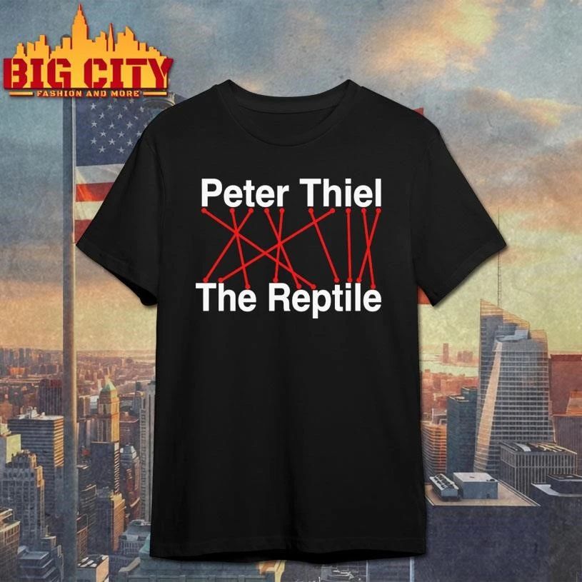 Funny Peter Thiel The Reptile CEO Shirt