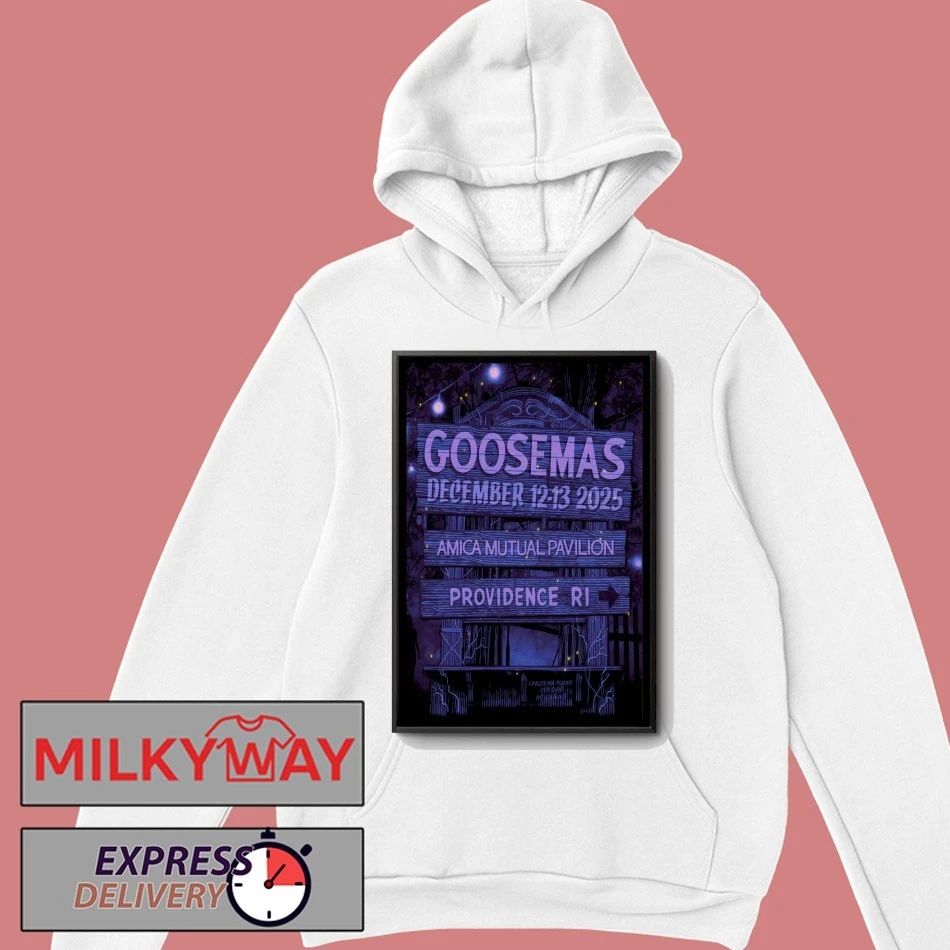 Goosemas In Providence RI On Dec 12-13 2025 Poster shirt