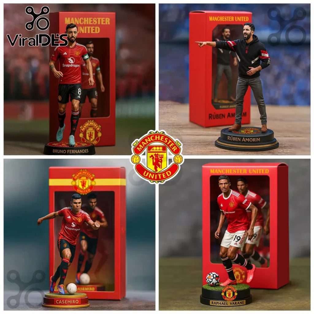 Manchester United Premium Collectible Football Player Figurines