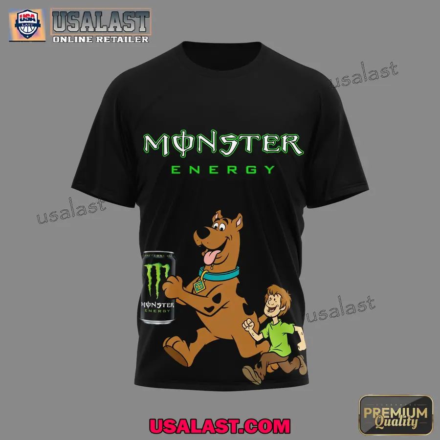 Scooby Doo x Monster Engergy Premium T-Shirt