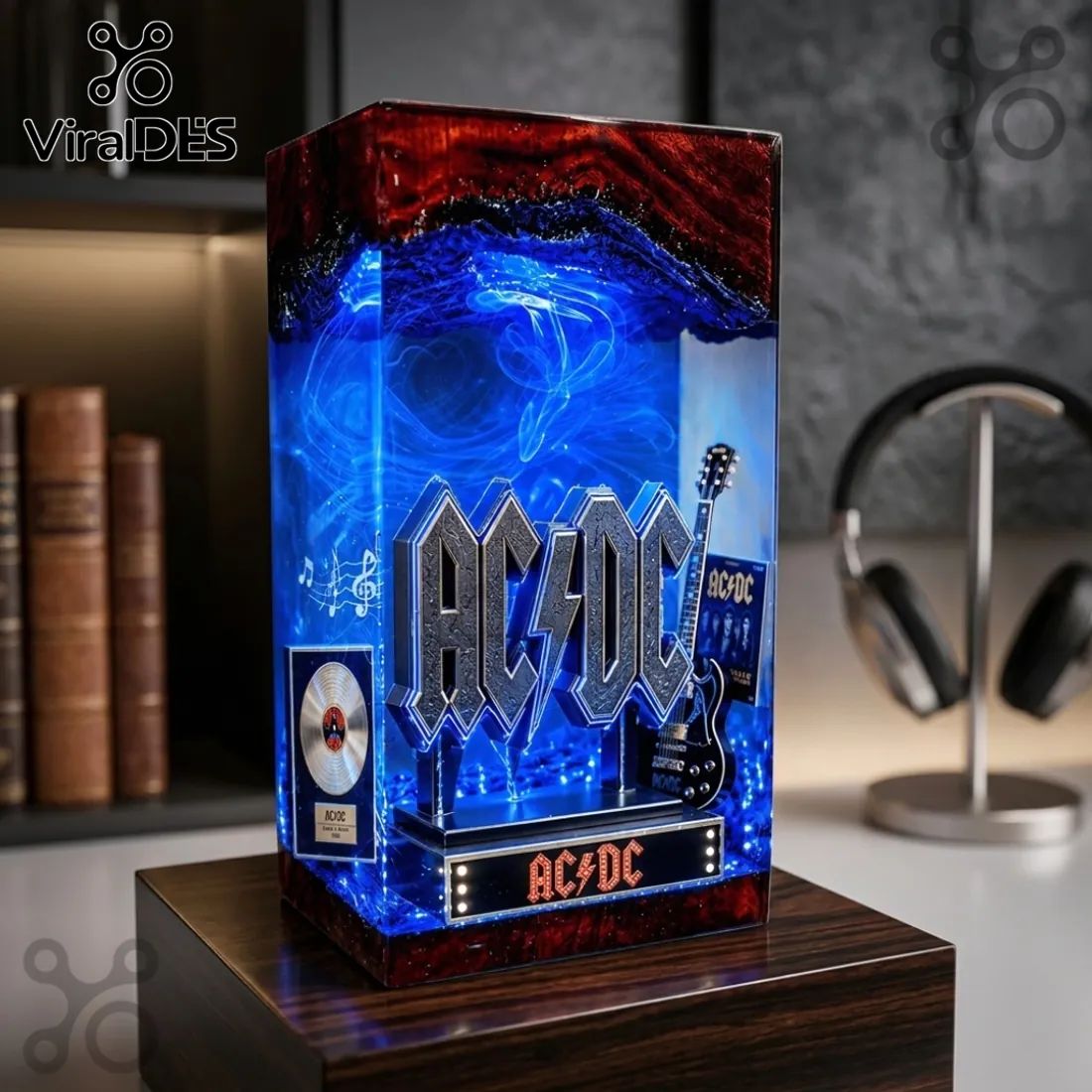 AC/DC LED Epoxy Resin Night Light