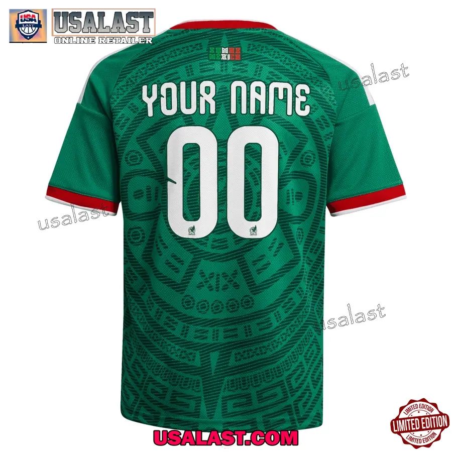 Personalized Mexico Home Kit World Cup 2026 Jersey Shirt