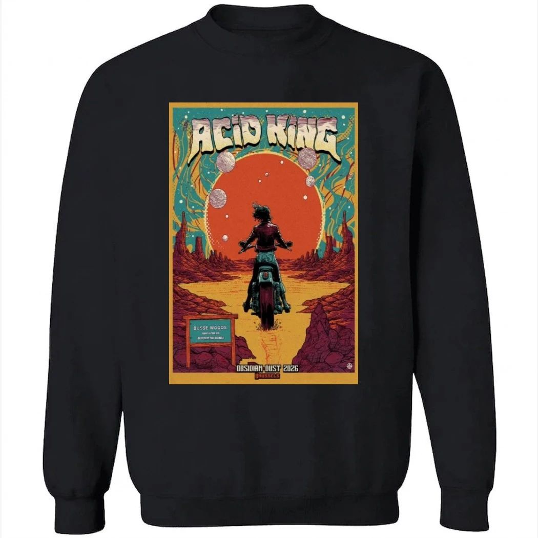 Acid King Poster European Tour 2026 Shirt