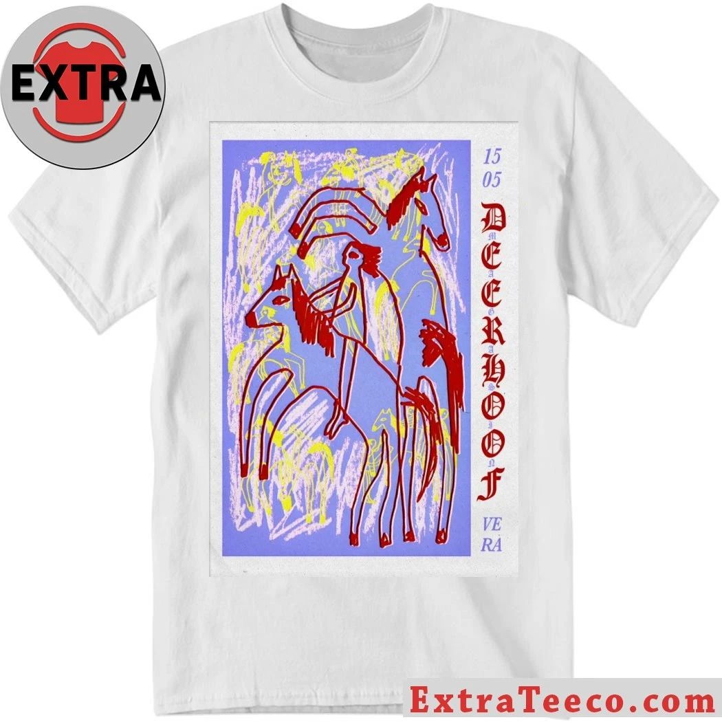 Deerhoof With Magasin Groningen Netherlands 5 15 2026 Poster Shirt