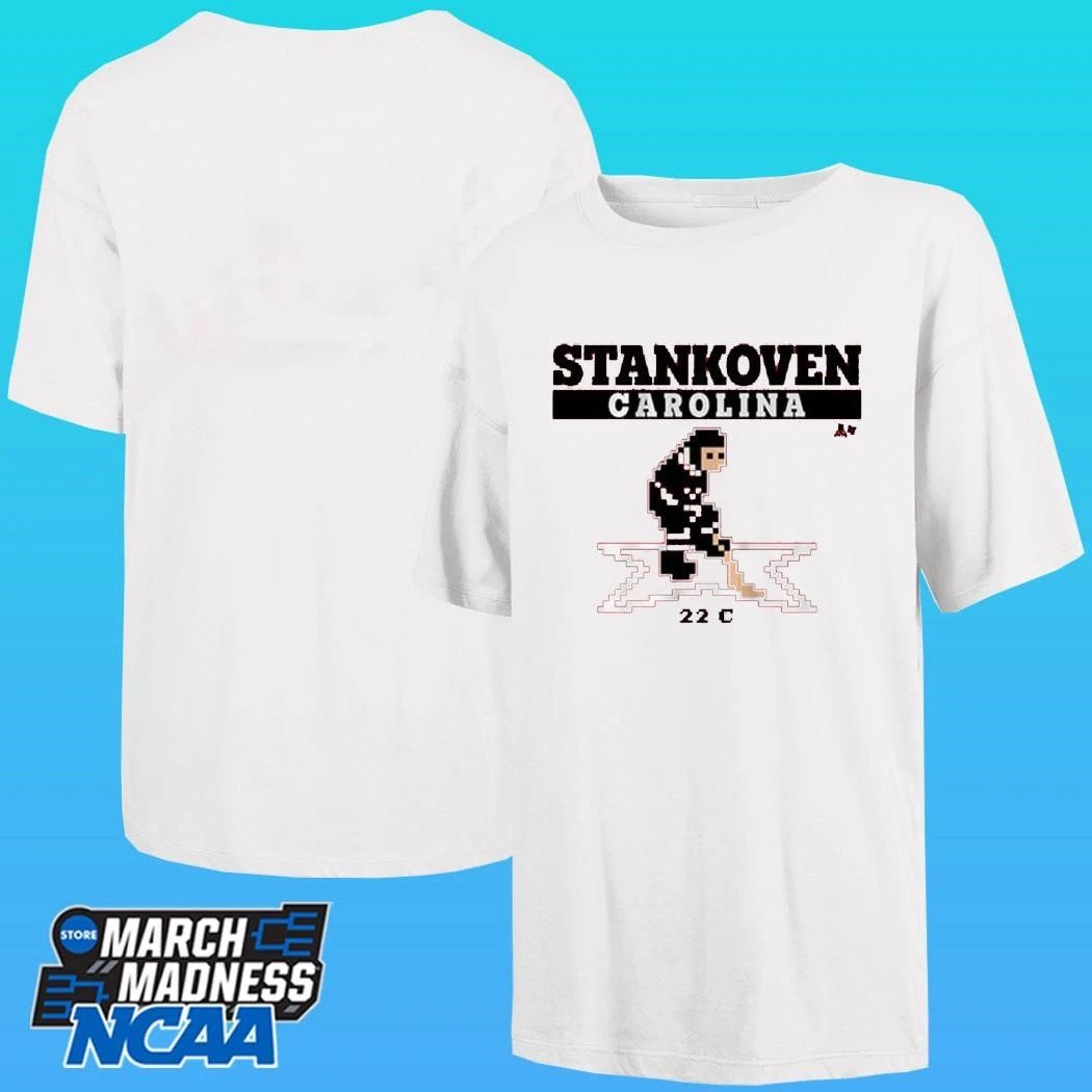 Logan Stankoven Carolina Hockey Shirt