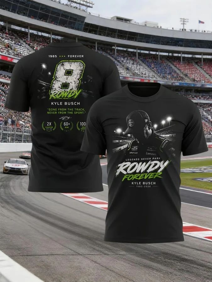 Kyle Busch The Last Lap Of A Legend Tribute Shirt