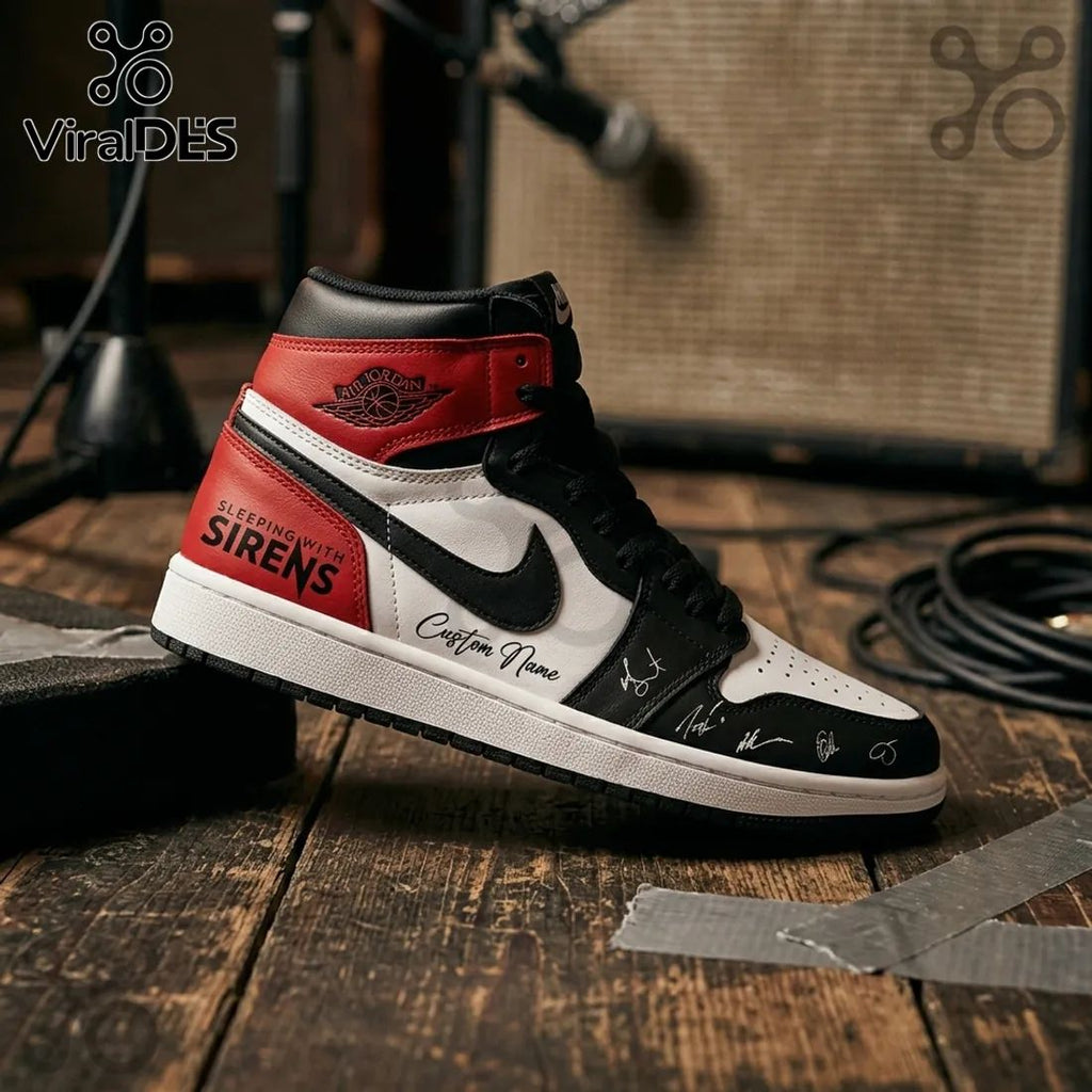 Sleeping With Sirens An Ending In Itself Custom High Top Shoes