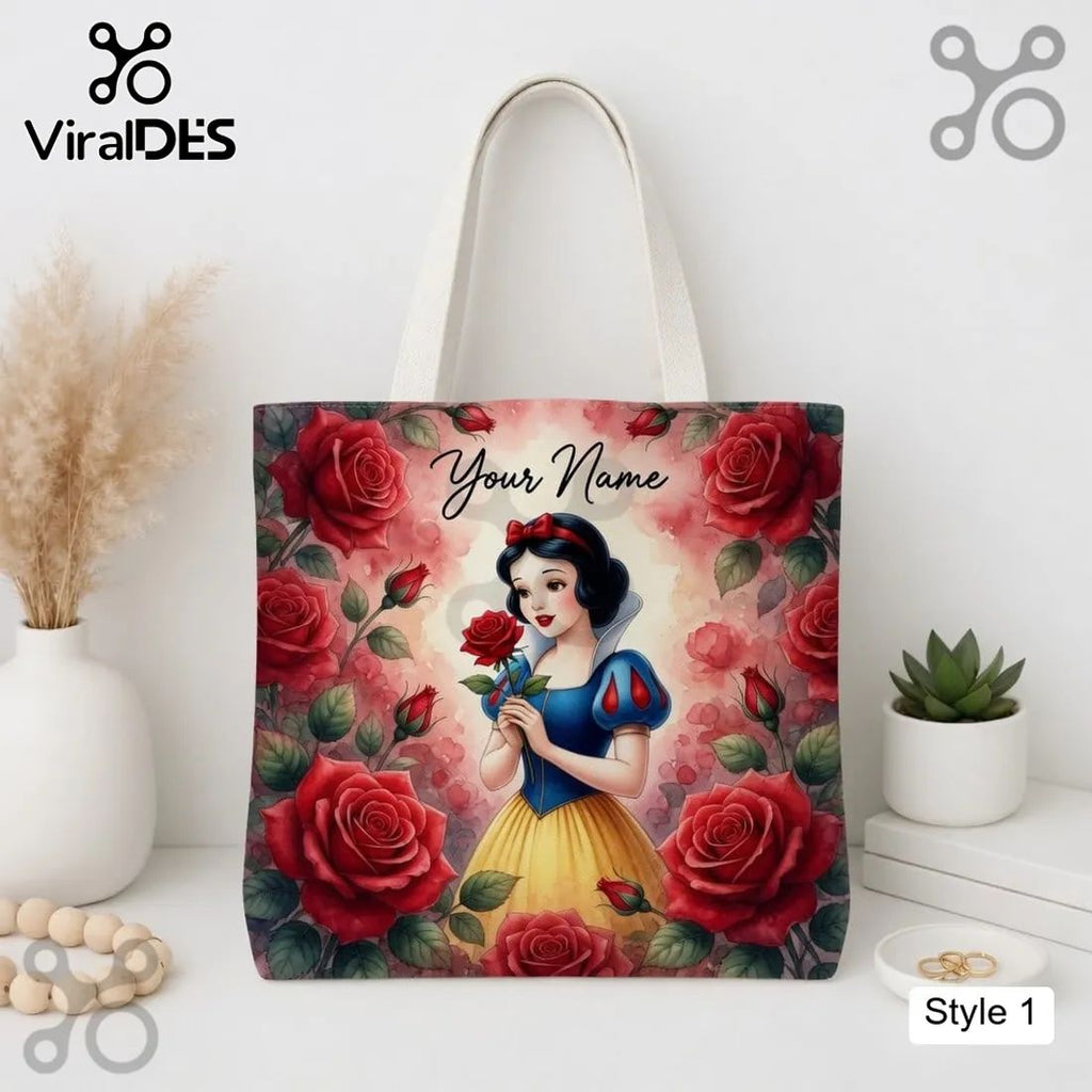 Snow White Personalized Tote Bag