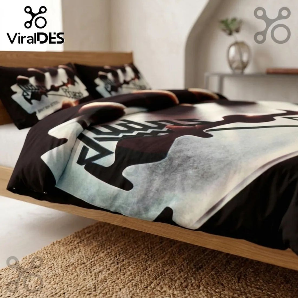 Judas Priest British Steel Duvet Cover Set
