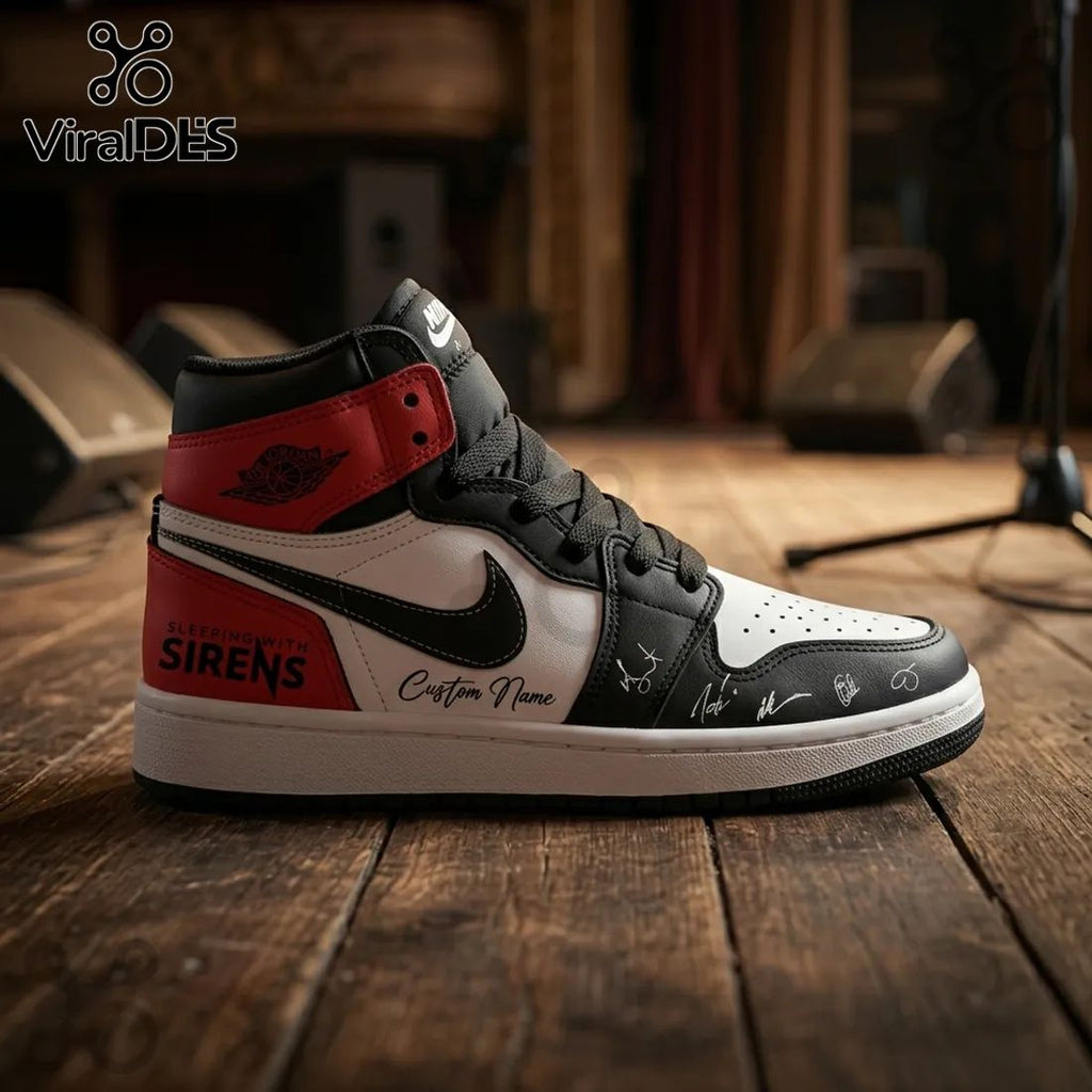 Sleeping With Sirens An Ending In Itself Custom High Top Shoes