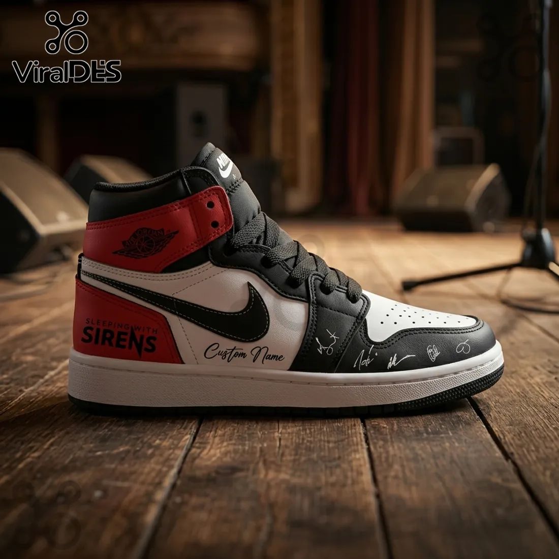 Sleeping With Sirens An Ending In Itself Custom High Top Shoes