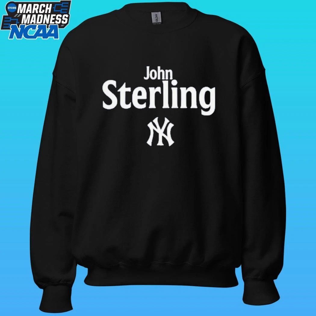 Ny Yankees Memorial Patch For Voice John Sterling Shirt
