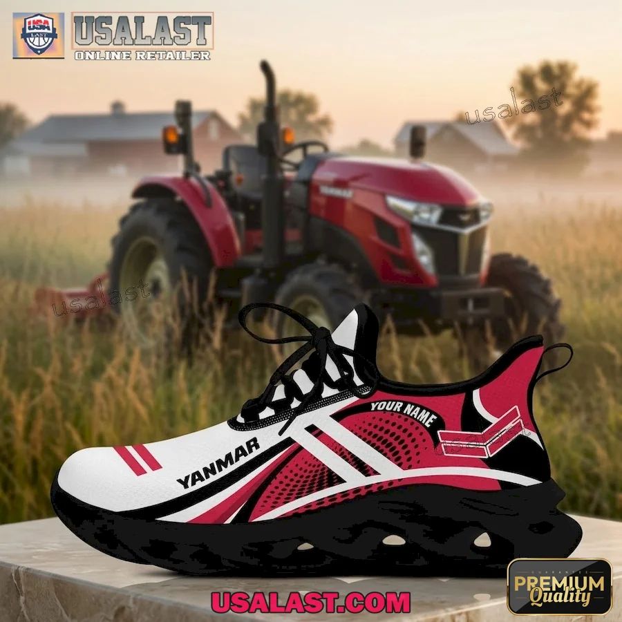Yanmar Tractor Personalized Max Soul Shoes
