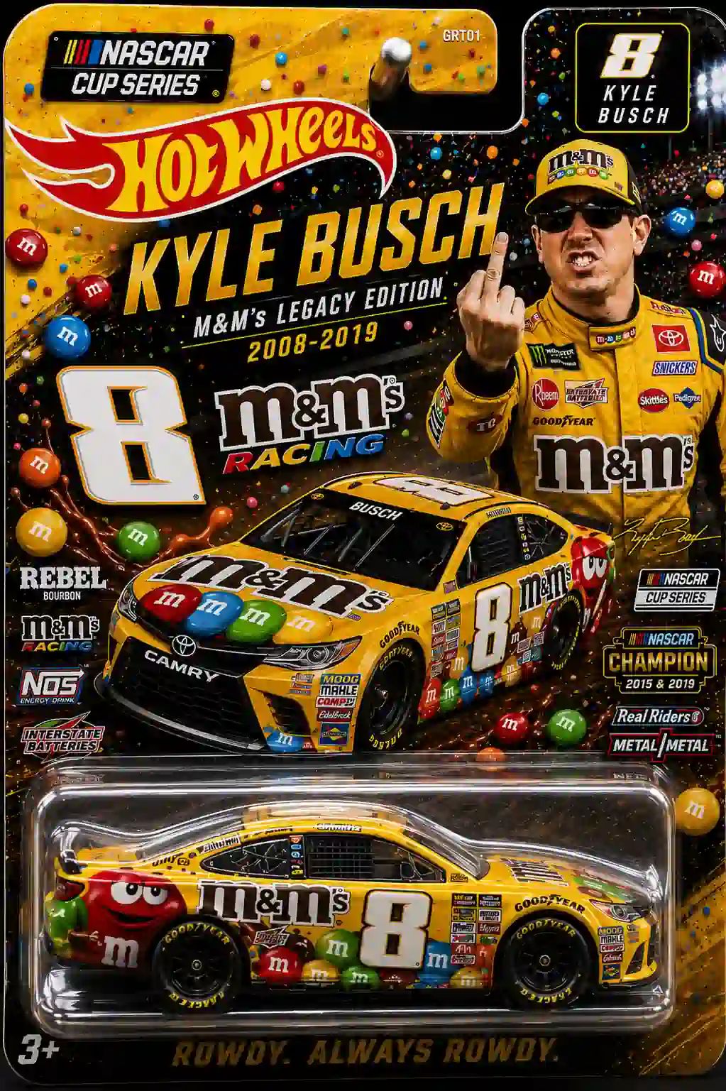 Kyle Busch ‘Last Ride’ Hot Wheels Collector Series